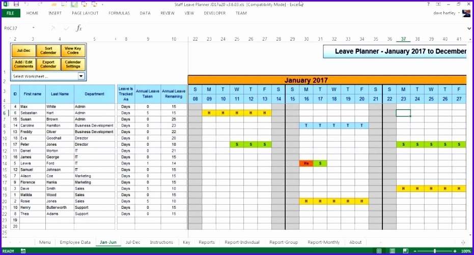 14 Excel Vacation Calendar Template - Excel Templates