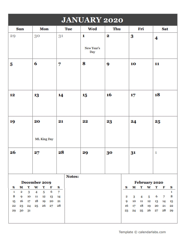 Google Monthly Calendar Printable | Month Calendar Printable