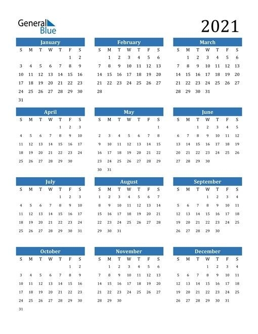 2021 Calendar Editable, #Calendar #