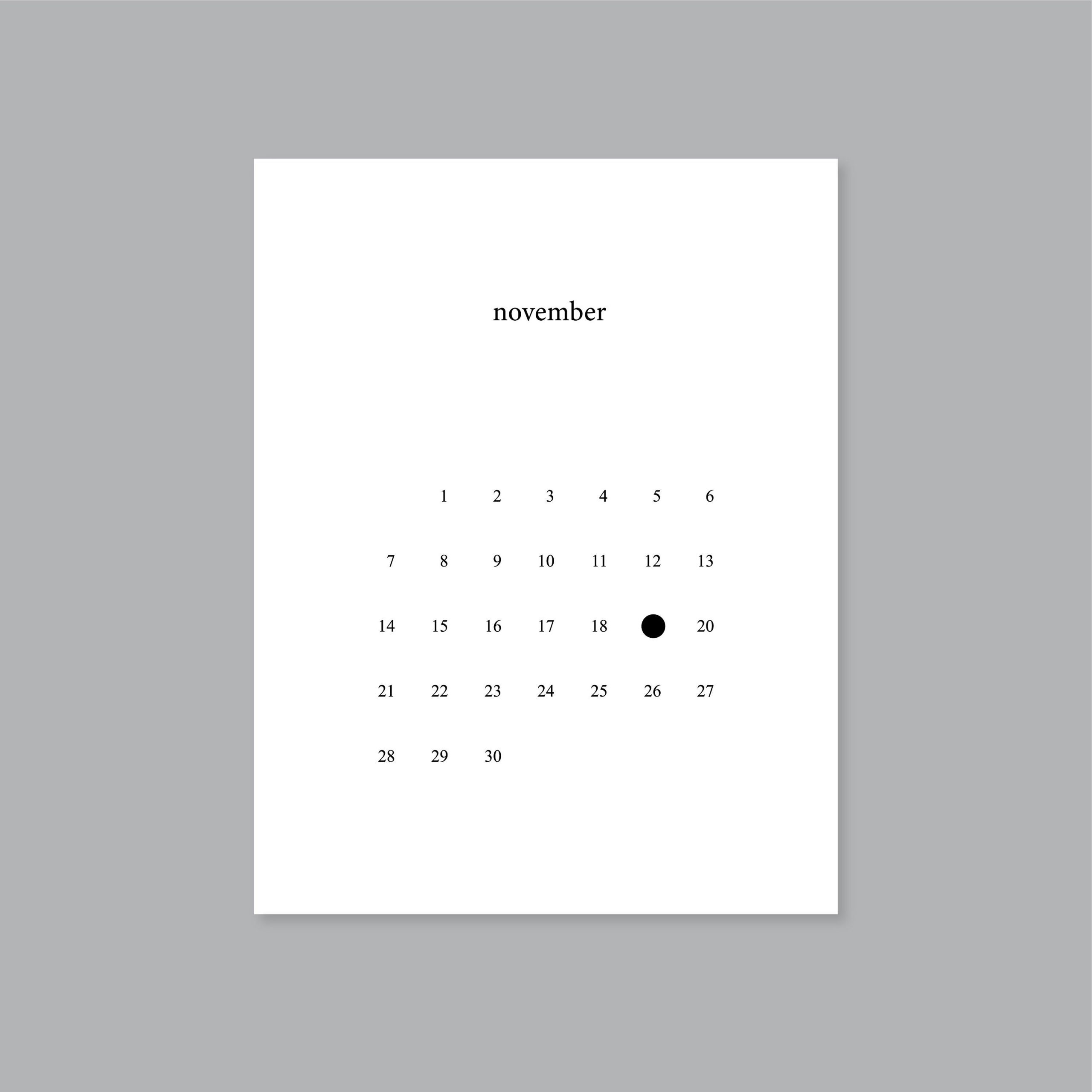 2021 Calendar Planner Printable Full Moon Calendar Letter