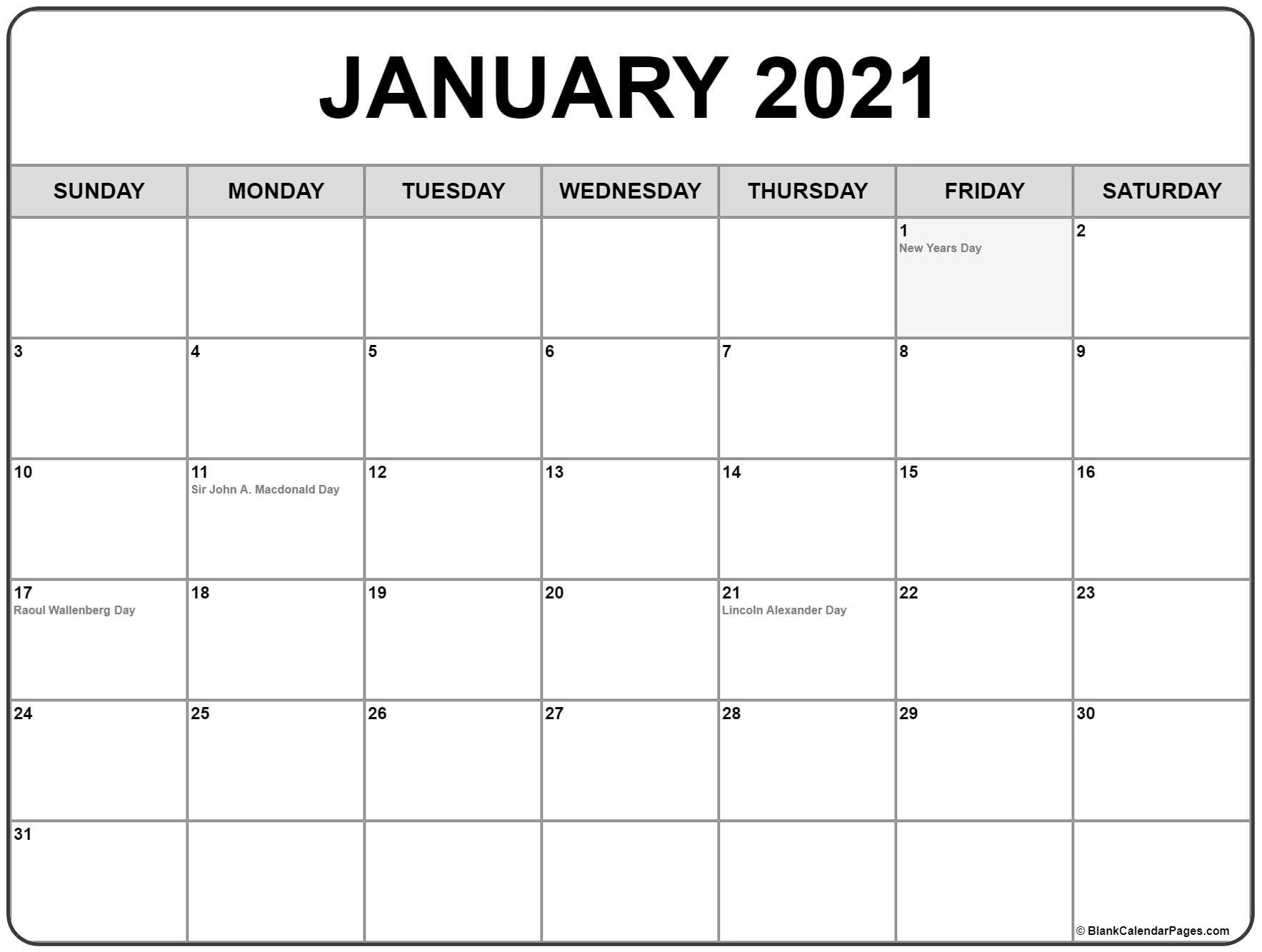 2021 Calendar With Bank Holidays - Example Calendar Printable