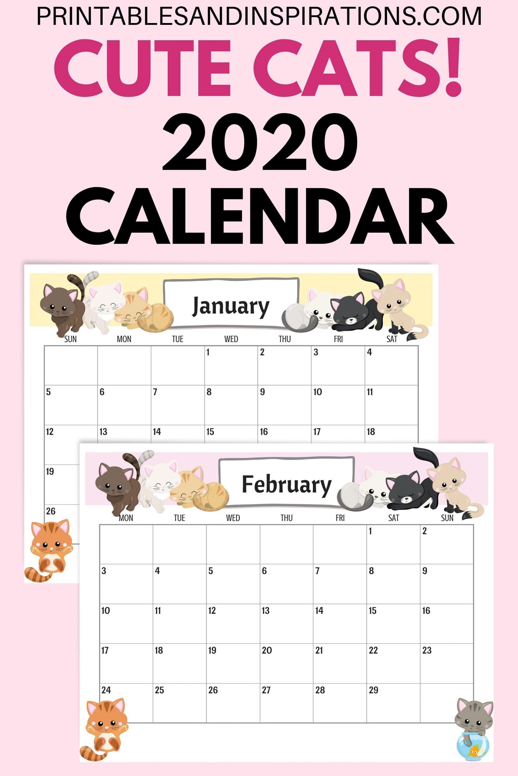 2021 Cat Desk Calendar - Yearmon