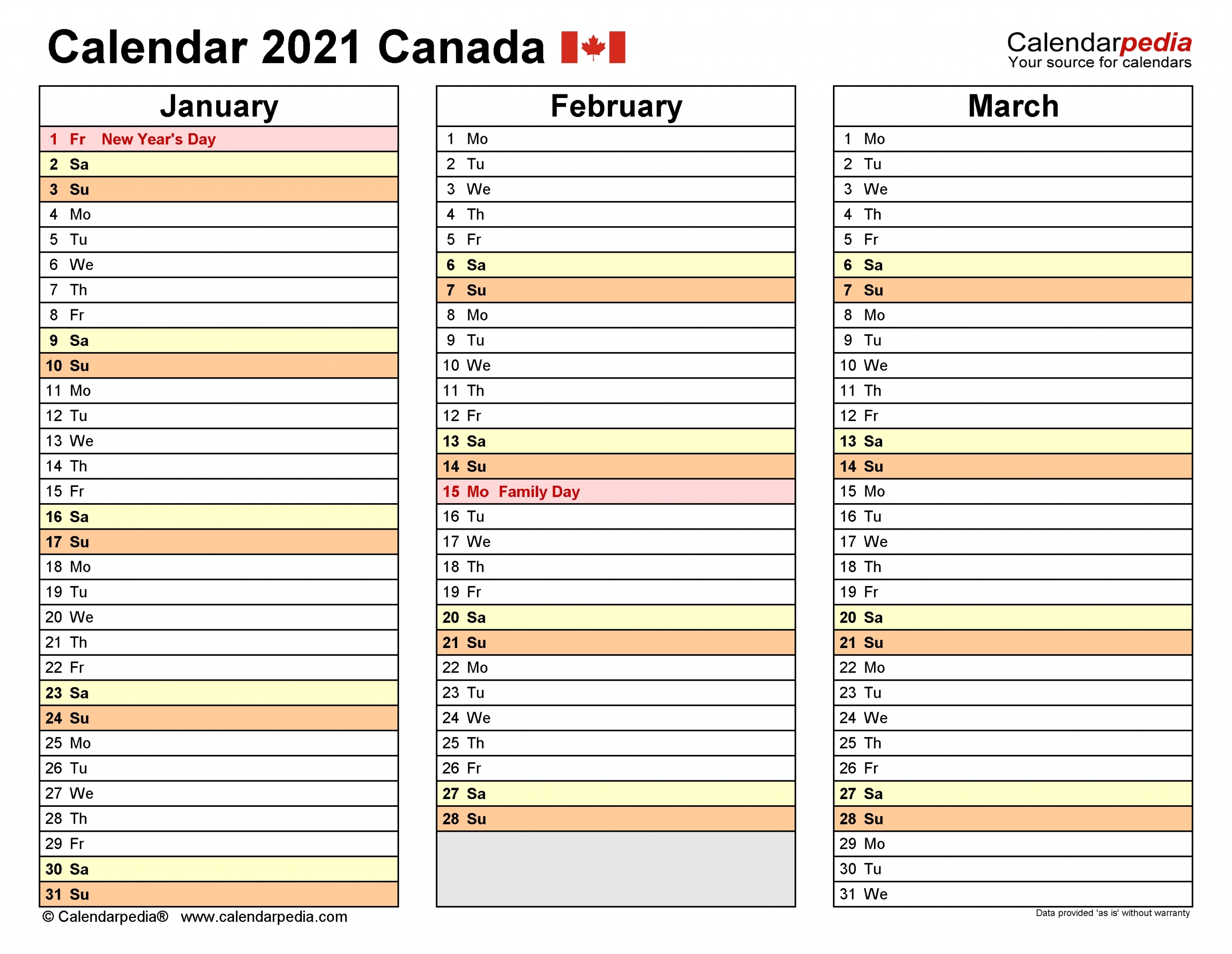 2021 Employee Vacation Planner | Calendar Template Printable