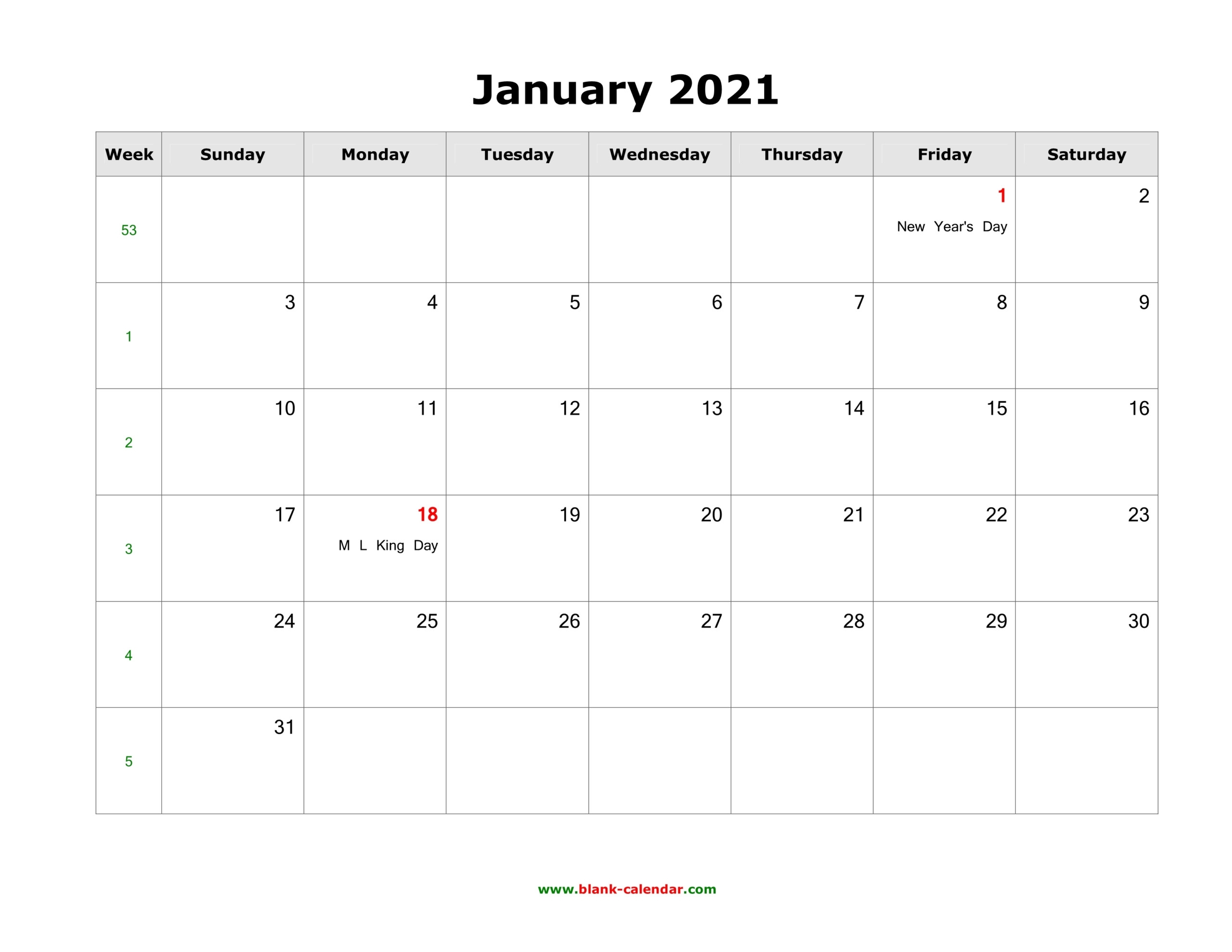 2021 Monthly Us Holidays Calendar | Printable Calendars 2021