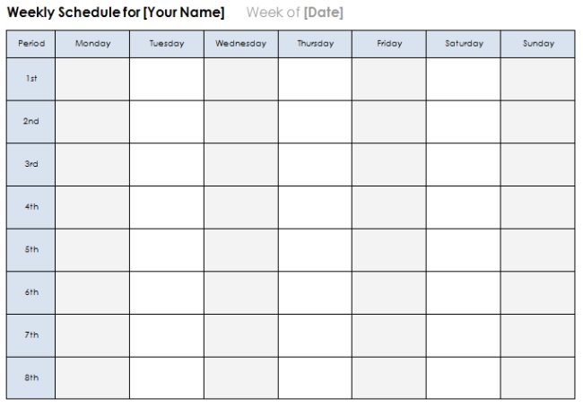 3 Day Calendar Template 3 Doubts You Should Clarify About