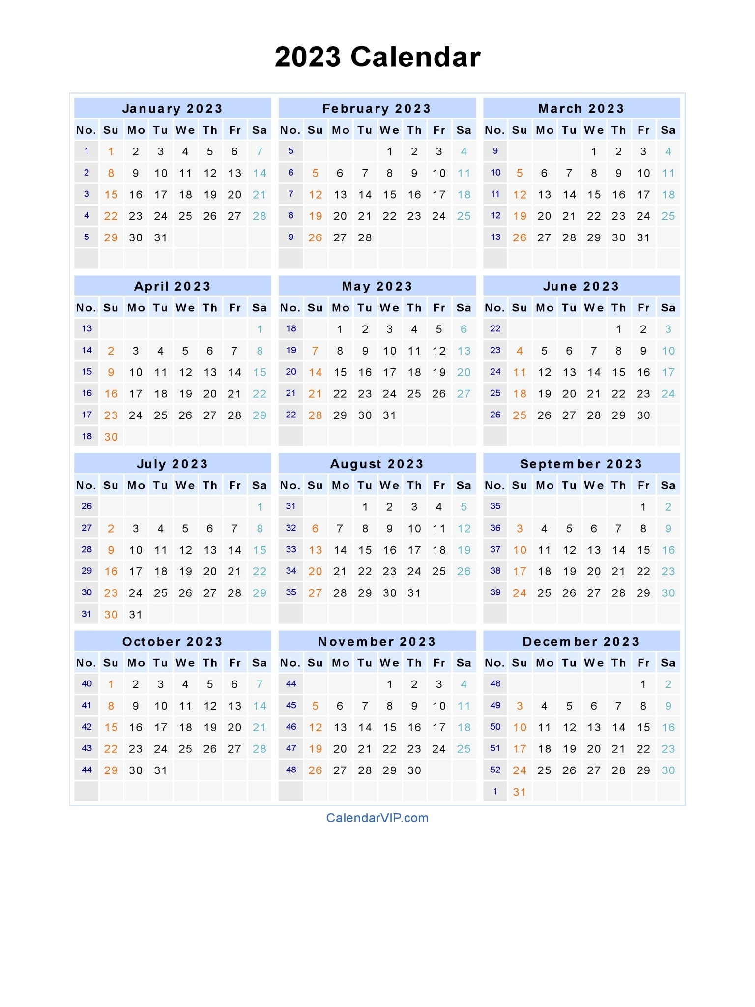 3 Year Calendar 2021 To 2023 | Calendar Printables Free Blank