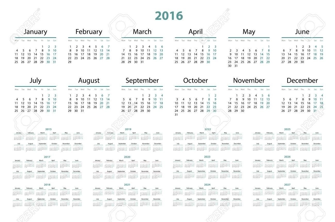 3 Year Calendars 2021 2022 2023 Free Printable | Calendar