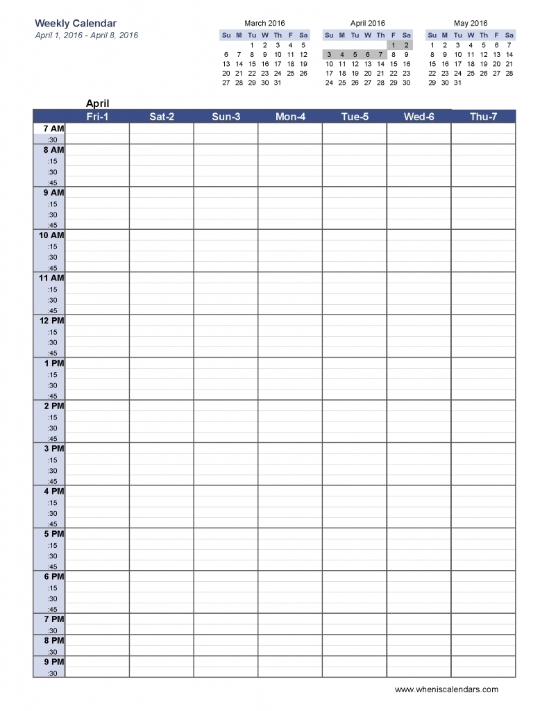 6 Week Calendar Blank | Month Calendar Printable