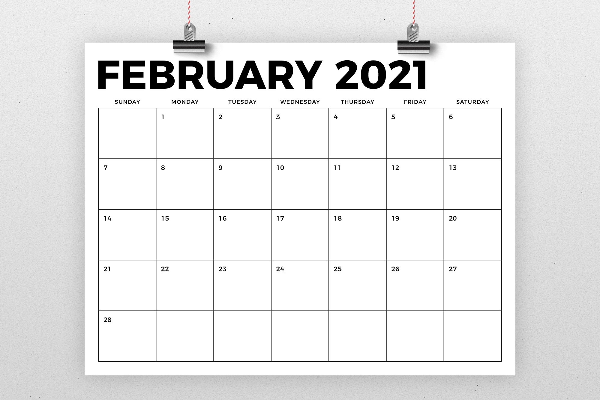 8 5 X 11 Printable Calendar 2024