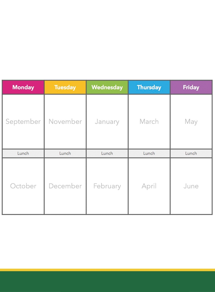 8+ Free Printable Weekly Calendar Templates In Pdf