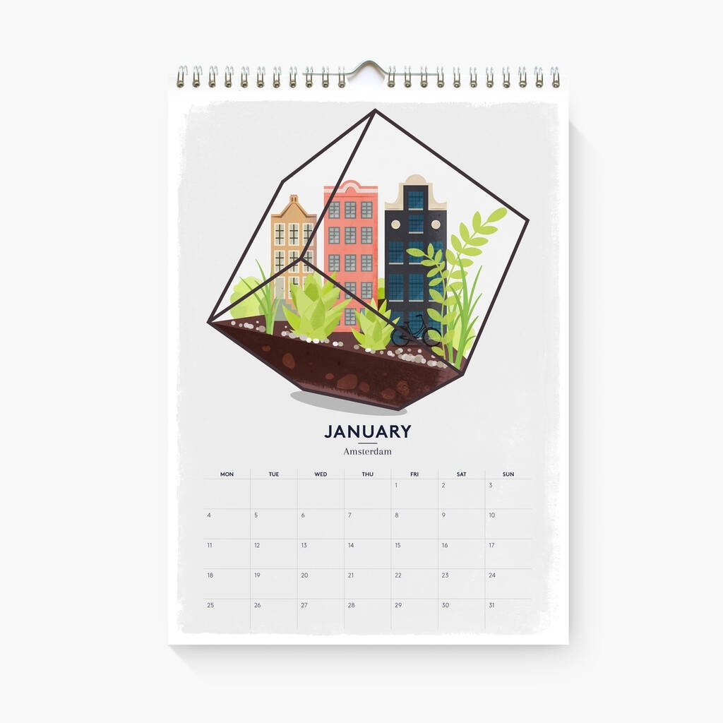 Around The World In Terrariums 2021 Calendarduke