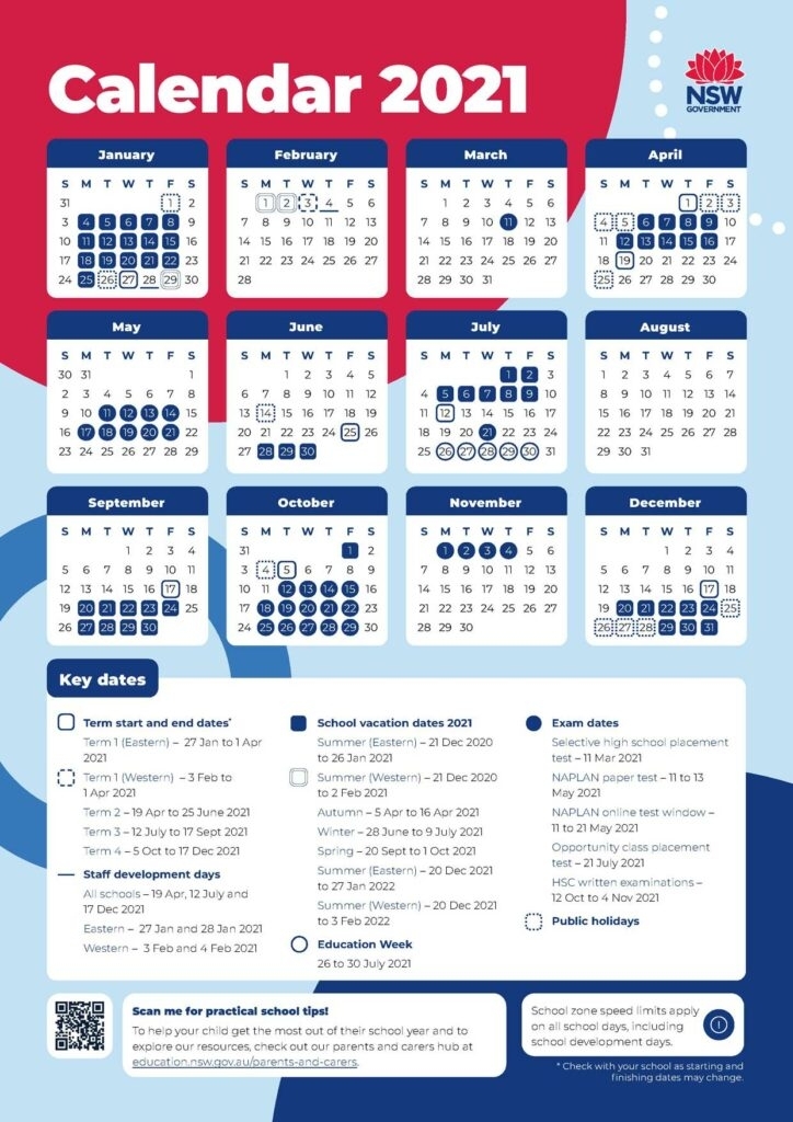 2021 Calendar 2021 Qld Month Calendar Printable