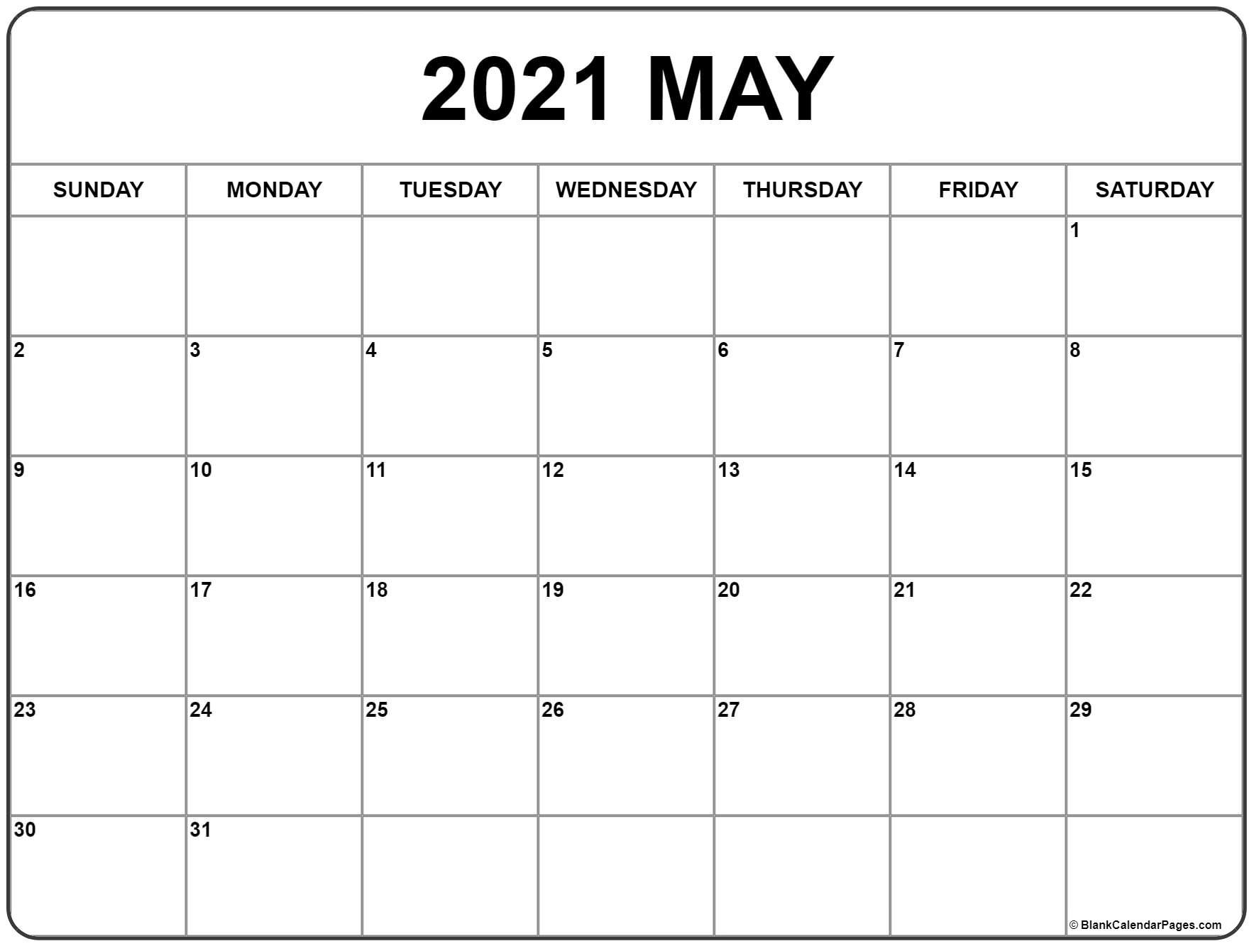 Calendar With Days Numbered 1 365 For 2021 | Ten Free