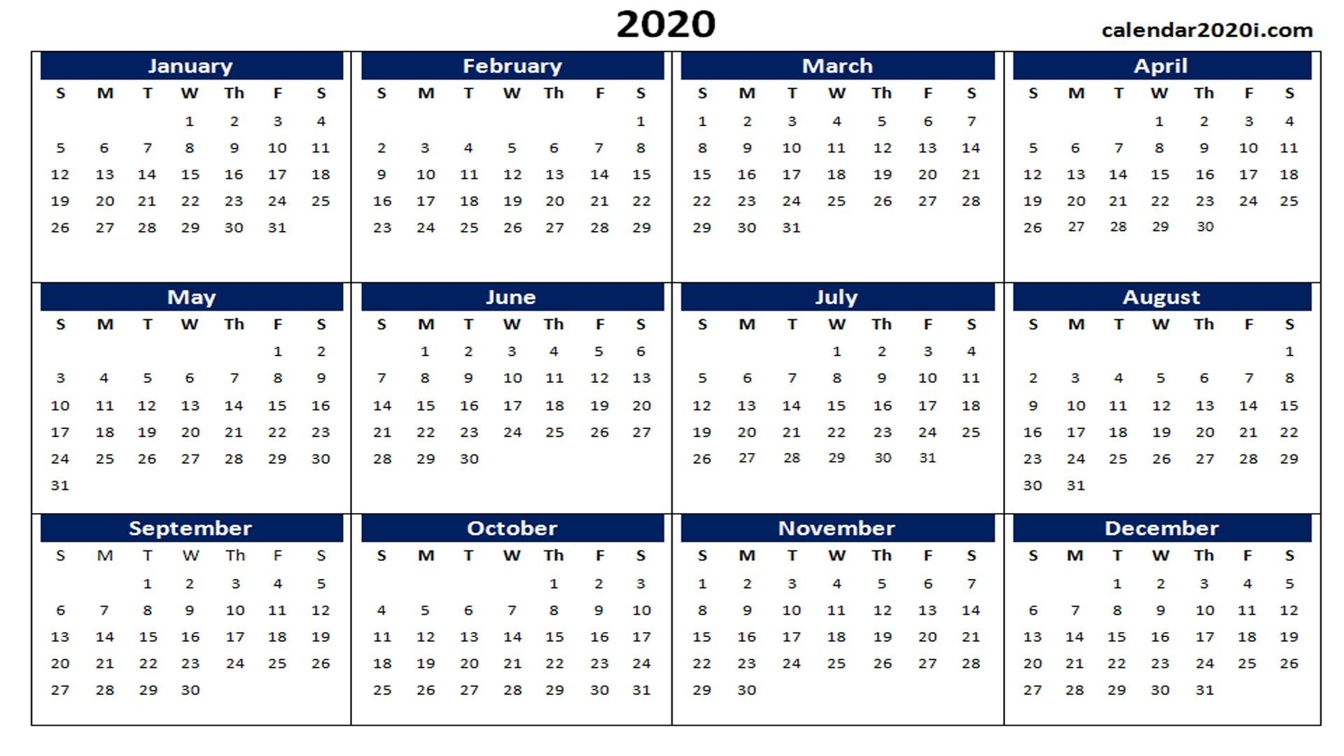 Календарь 2020 С Номерами Недель Скачать - Twin Monica