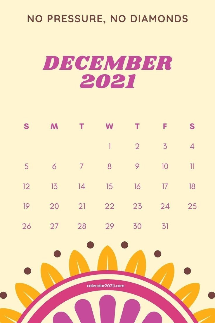December 2021 Inspiring Calendar With Inspirational Quotes