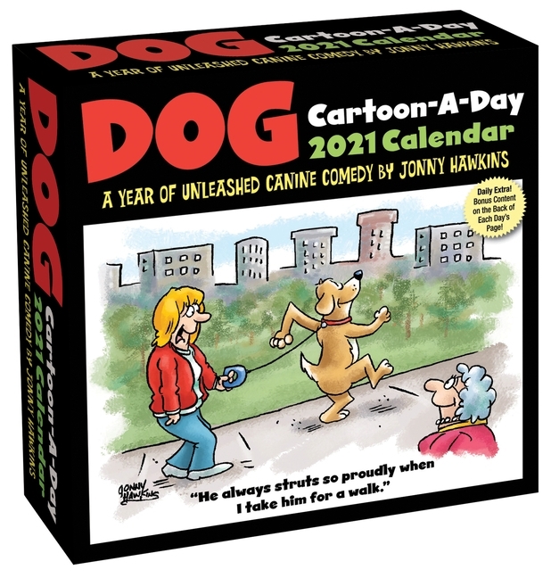 Dog Cartoon-A-Day 2021 Calendar - Walmart - Walmart
