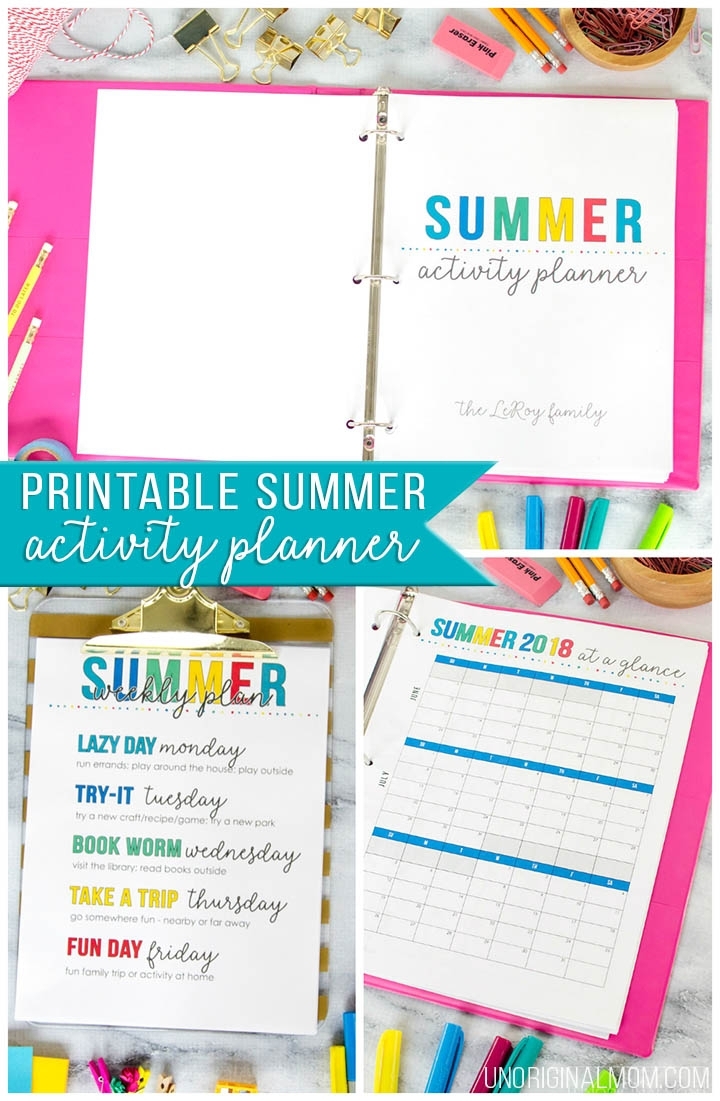 Free Calendar Printable Summer Months | Example Calendar