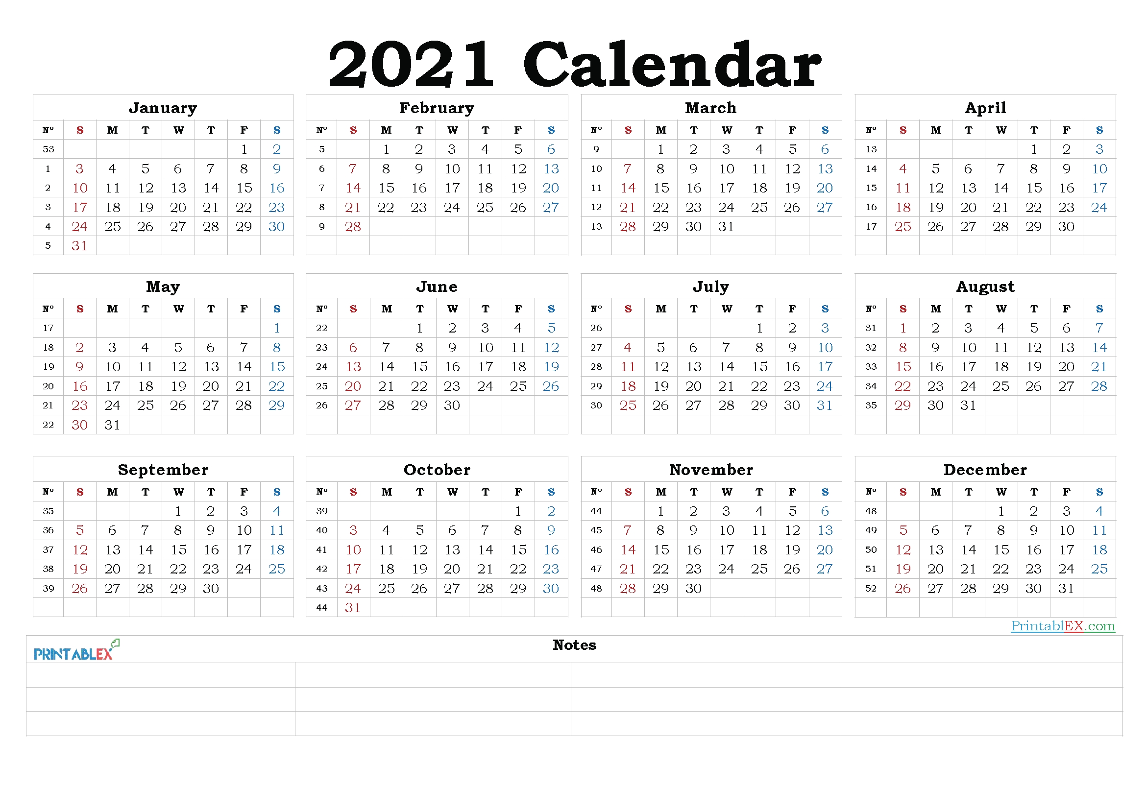 Free Editable Weekly 2021 Calendar : Free Google Calendar