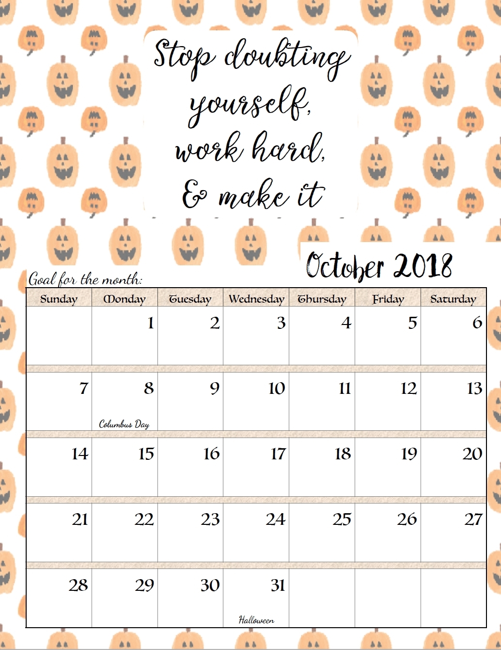 Free Printable Calendars With Inspirational Quotes | Ten