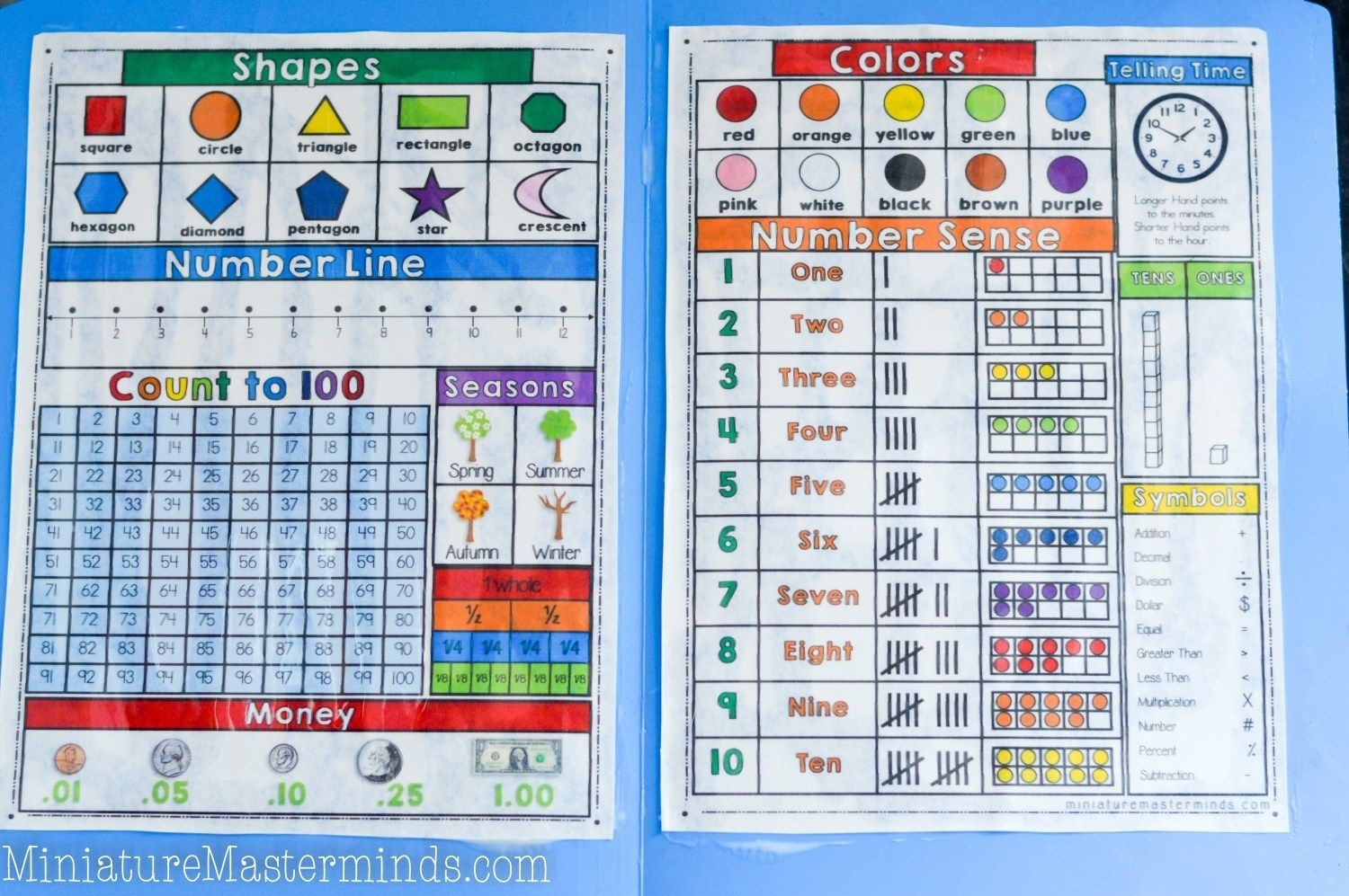 Free Printable Kindergarten And First Grade File Folder