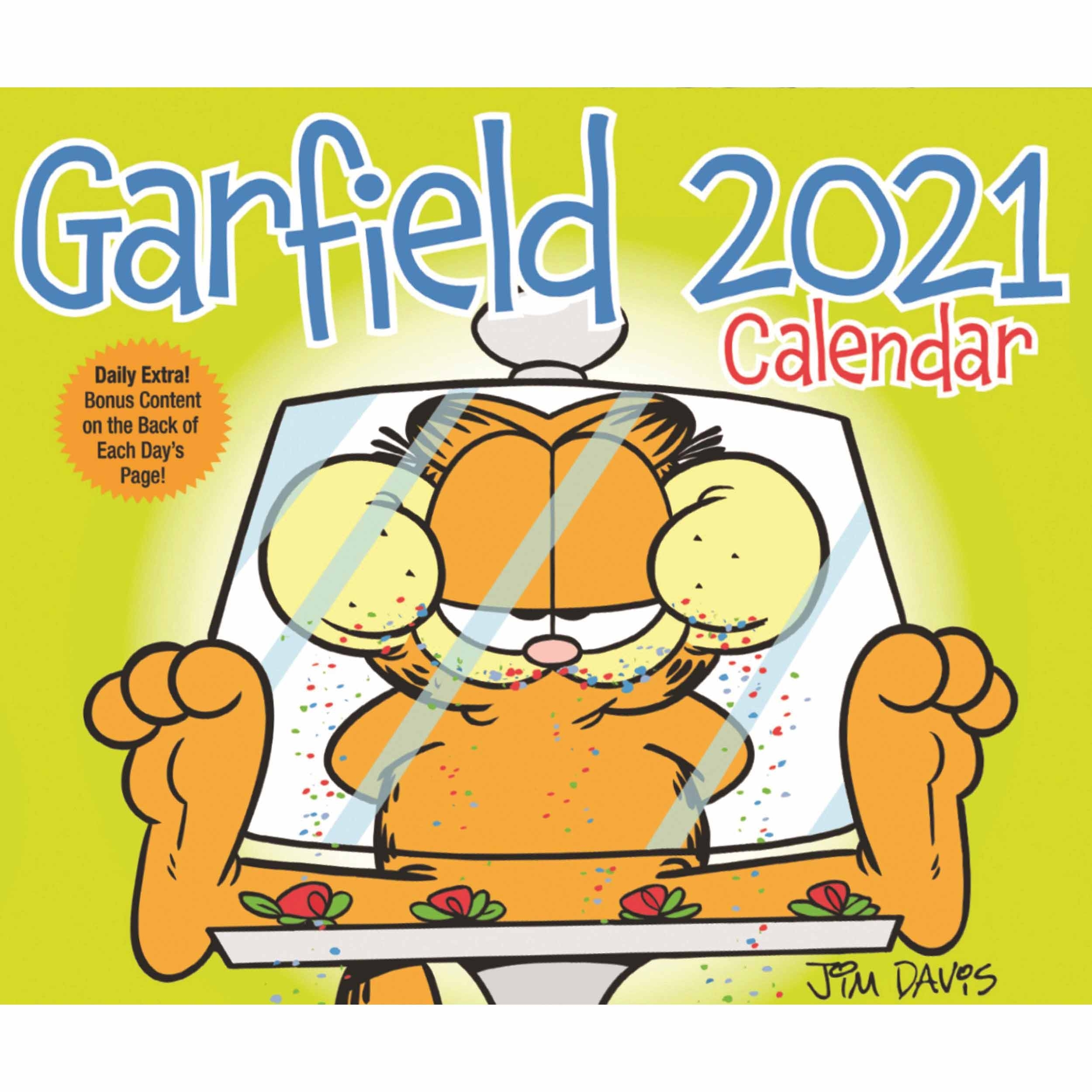 Garfield Desk Calendar 2021 At Calendar Club