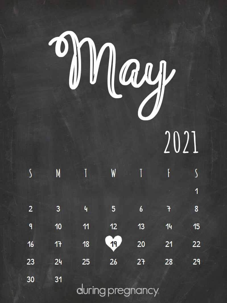 How Far Along Am I If My Due Date Is May 19, 2021