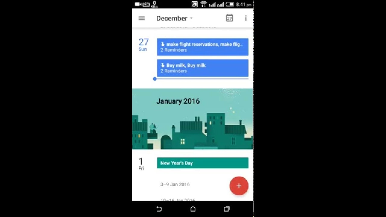 How To Create Reminders In Google Calendar With App - Youtube