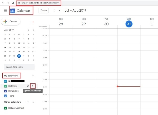 How To Share A Google Calendar With Someone To Send