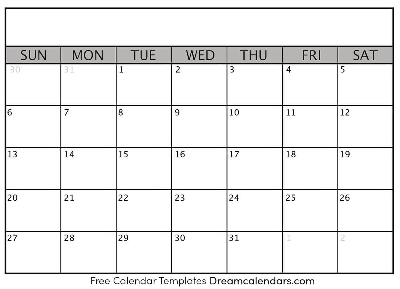 Girly Color Your Own July Calender Pages Printabal Month Calendar