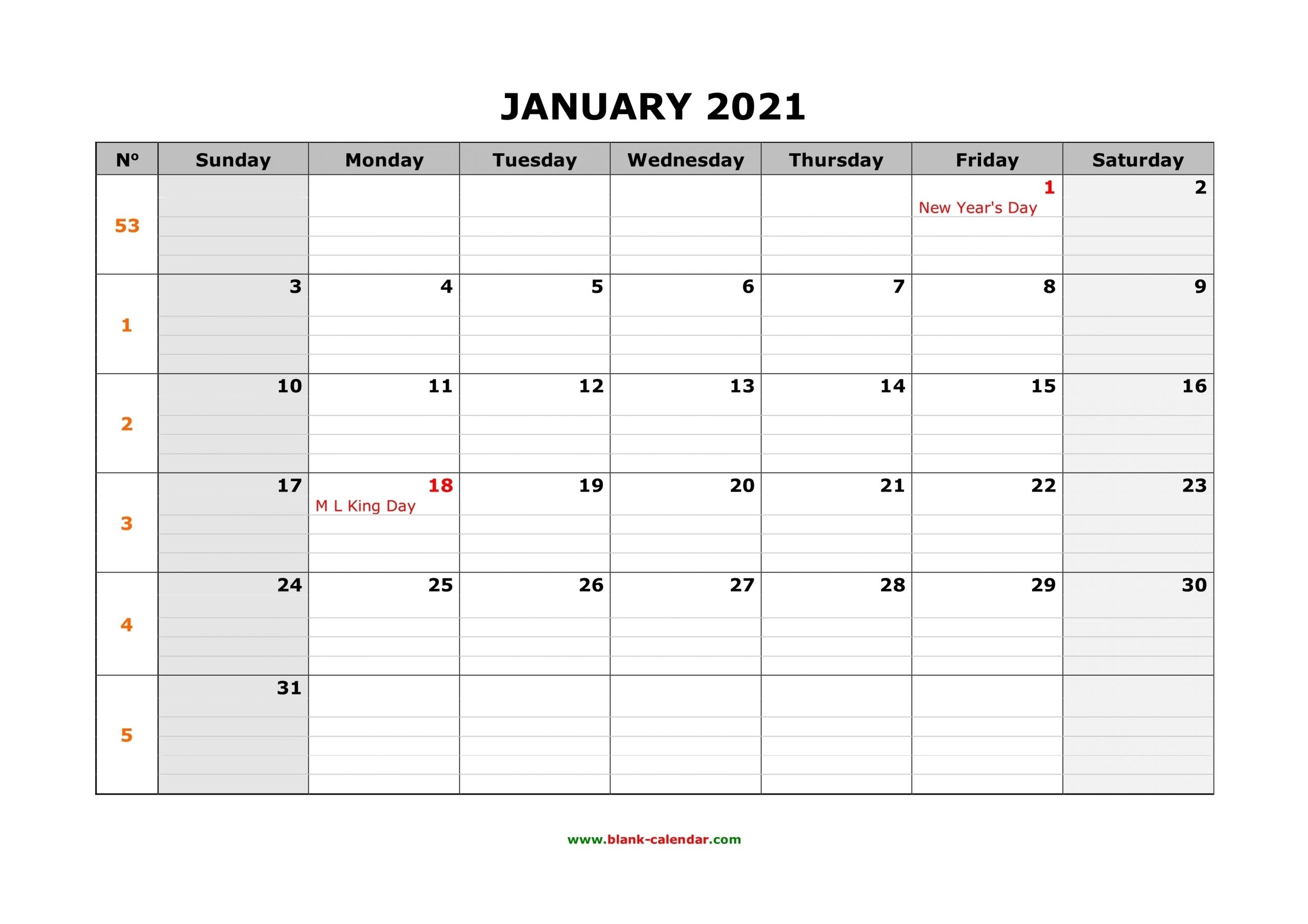 Kuda 2021 Calender | Month Calendar Printable