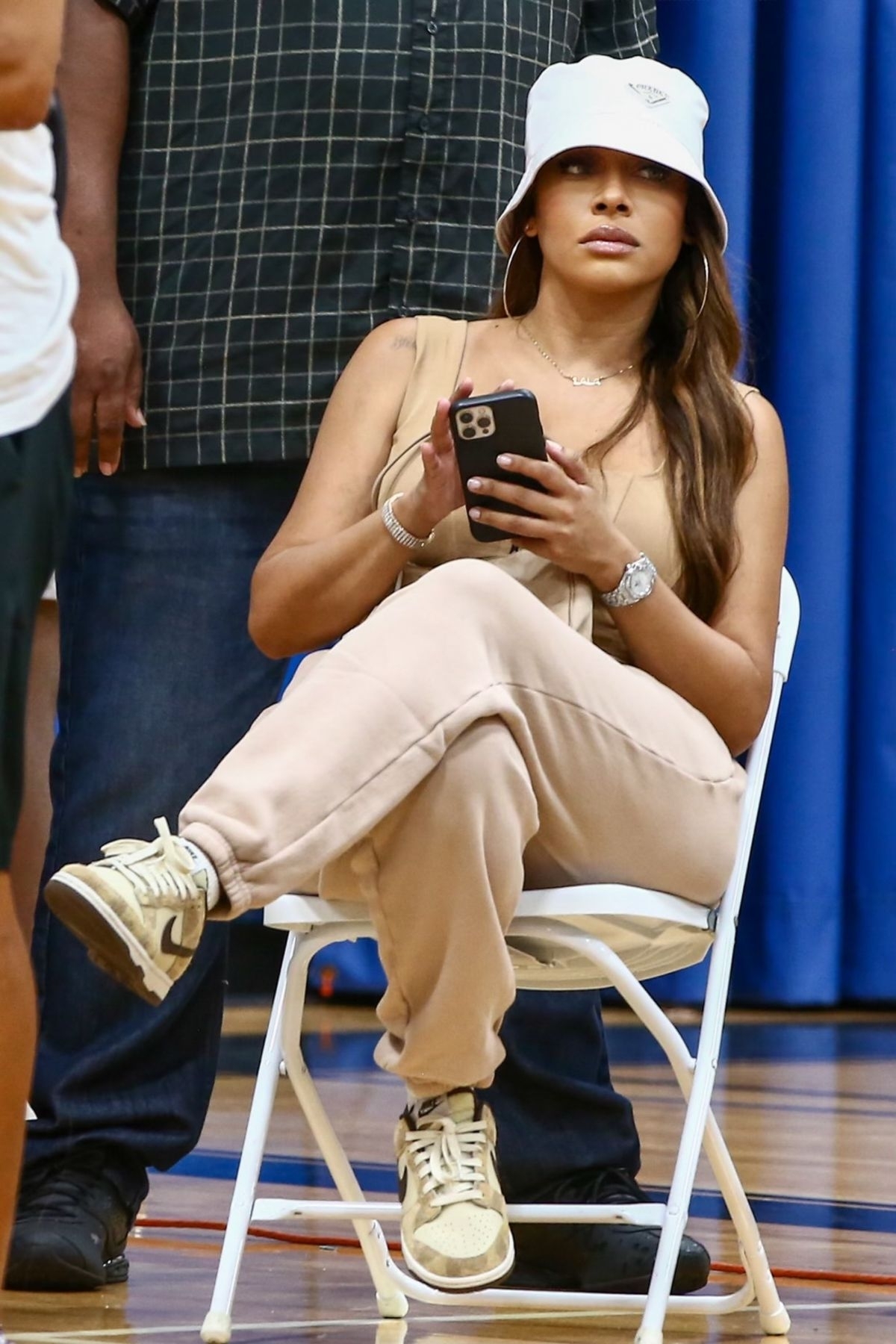 Lala Anthony At Her Son&#039;S Game In Miami 06/19/2021