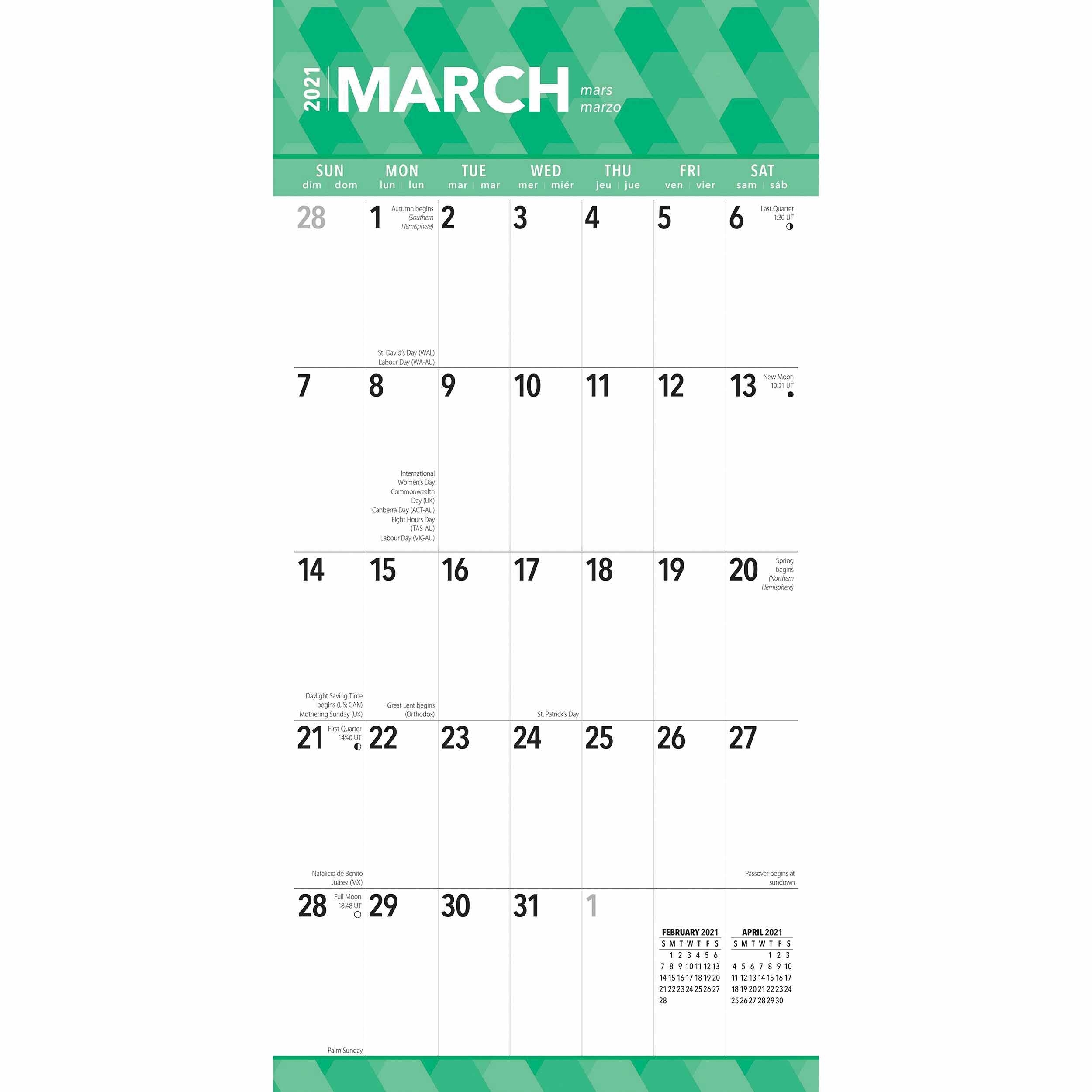 Printable Calendar 2021 Large Print | Month Calendar Printable