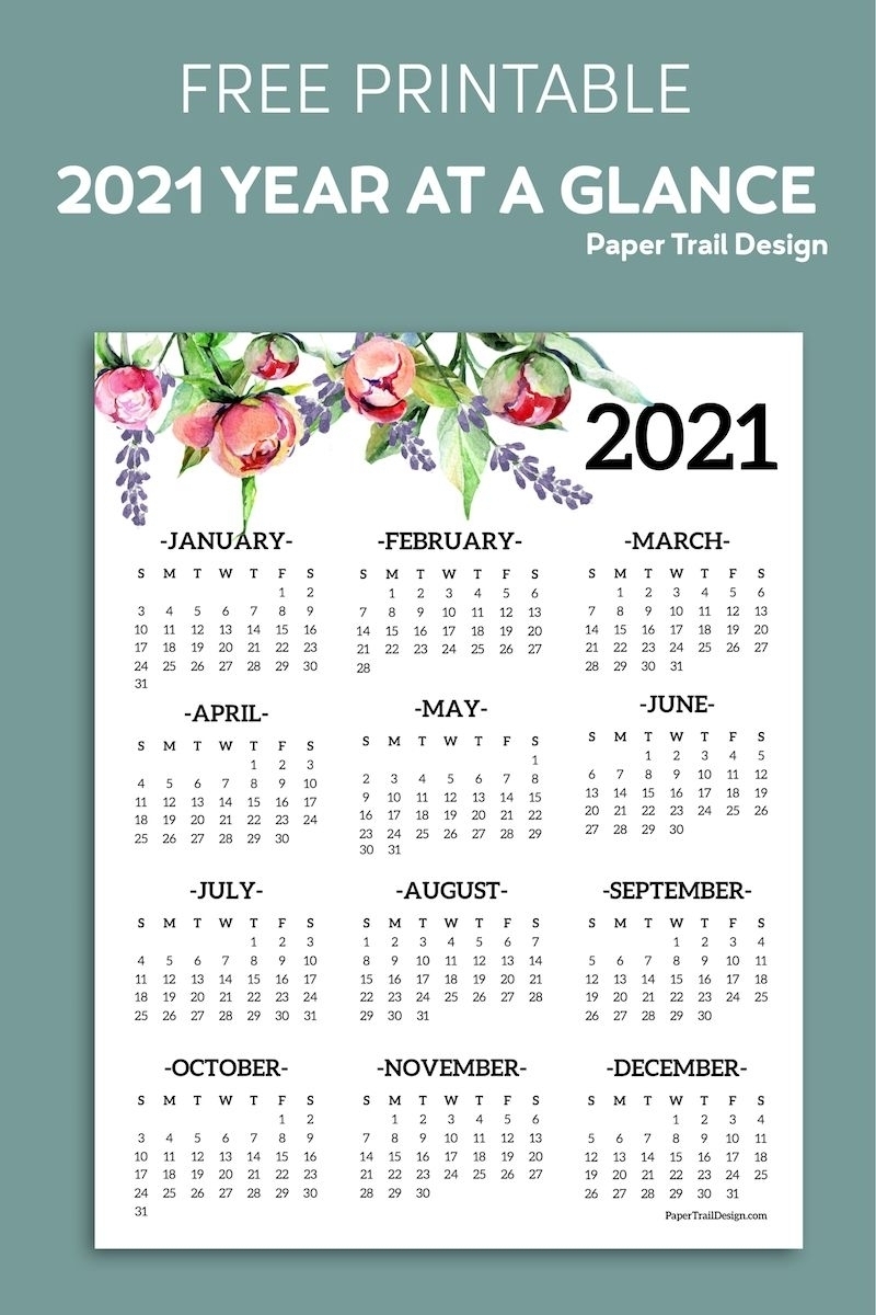 Month At A Glance Octobe 2021 | Month Calendar Printable