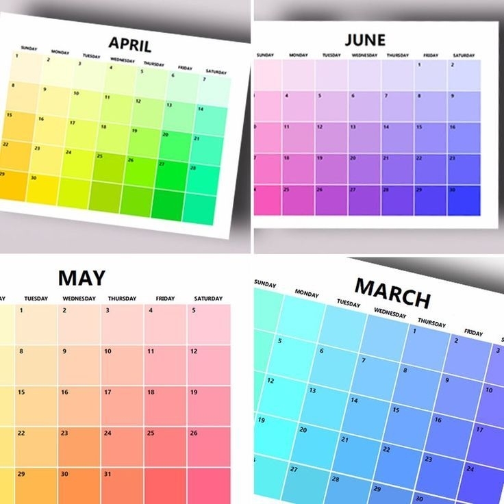 Monthly Calendar Template Editable Calendar 2021 Printable