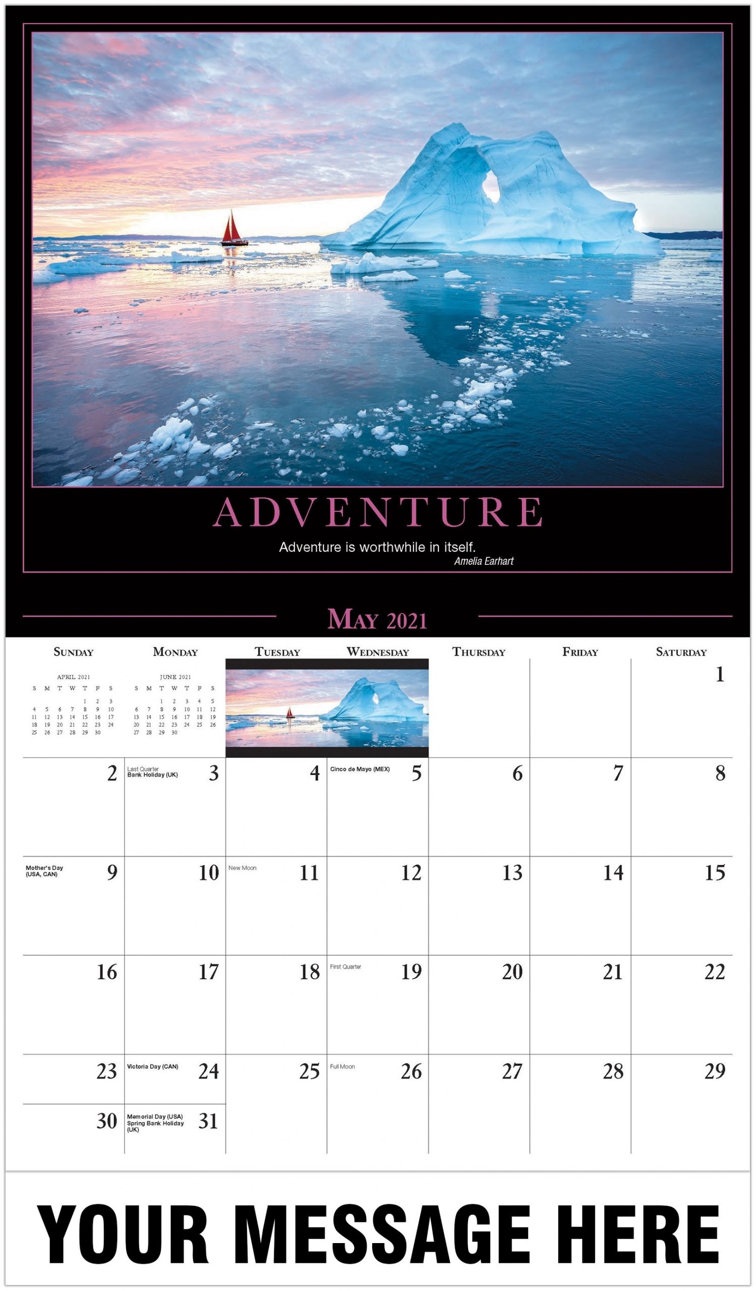 Motivational Quotes Calendar | 2021 Promotional Calendar