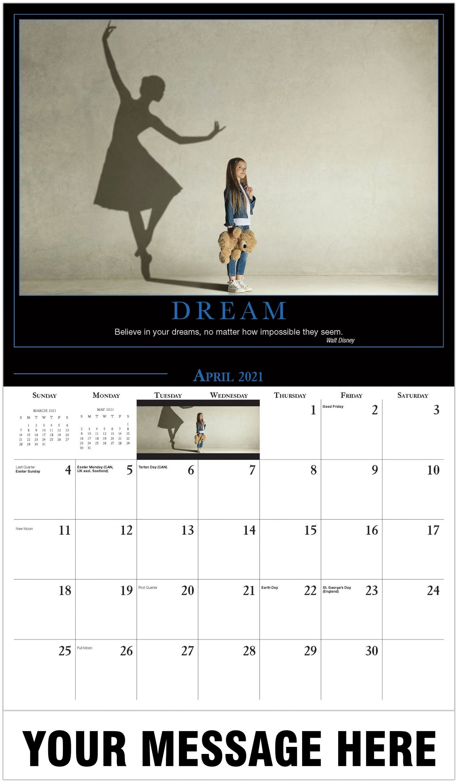 Motivational Quotes Calendar | 2021 Promotional Calendar