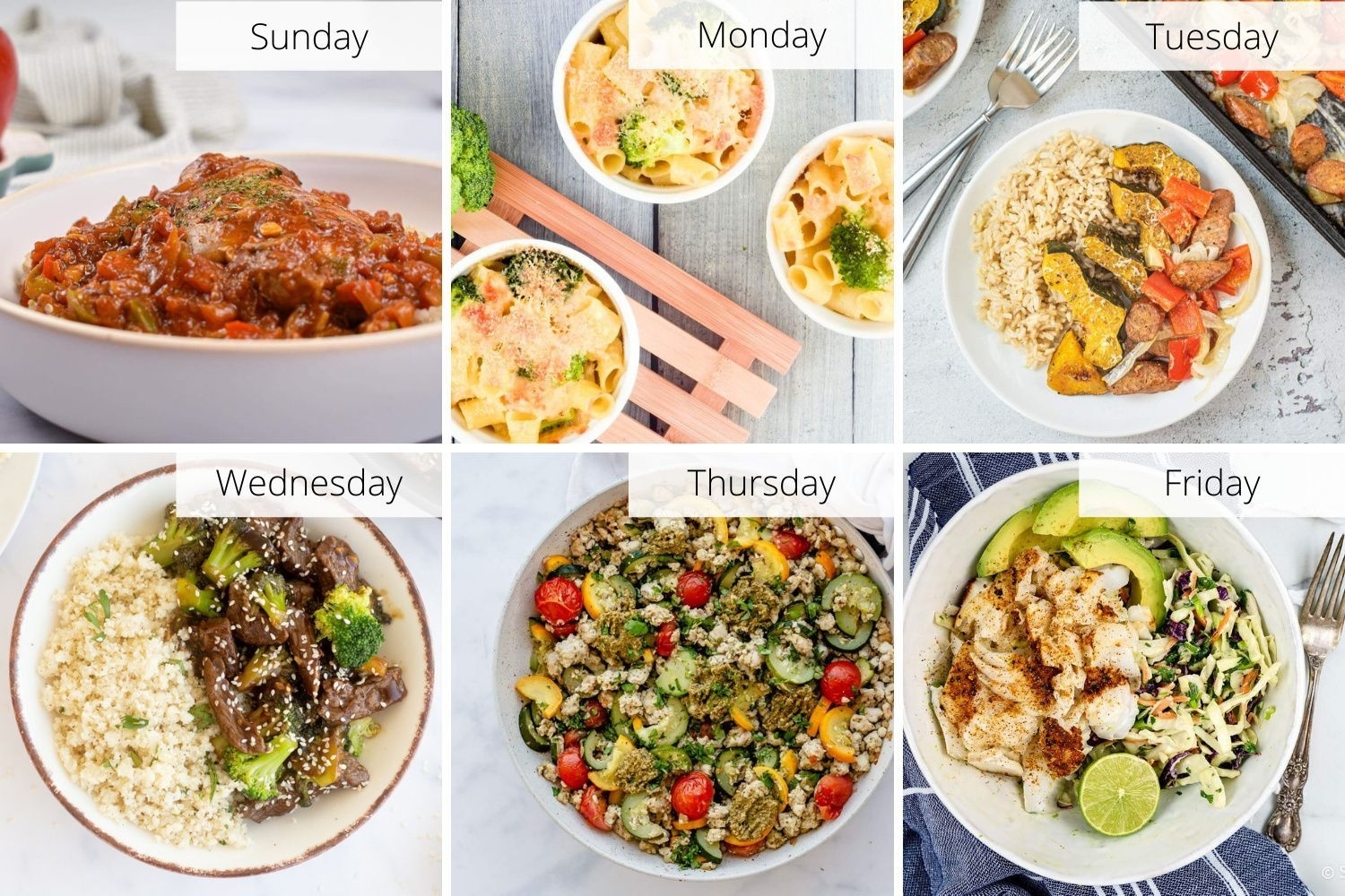 Peek Inside: Healthy Meal Plan Week 15 - Slender Kitchen