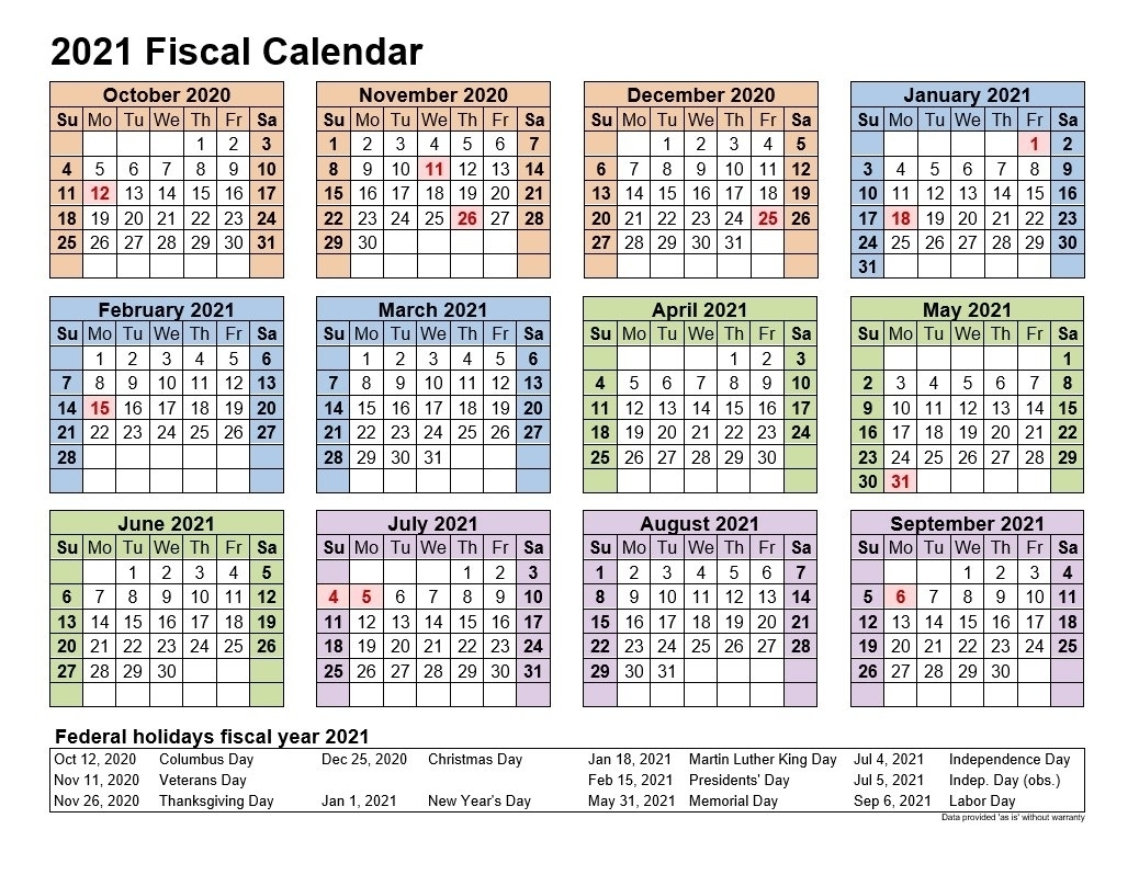 Pick Fiscal Year 2021 Week Numbers - Best Calendar Example