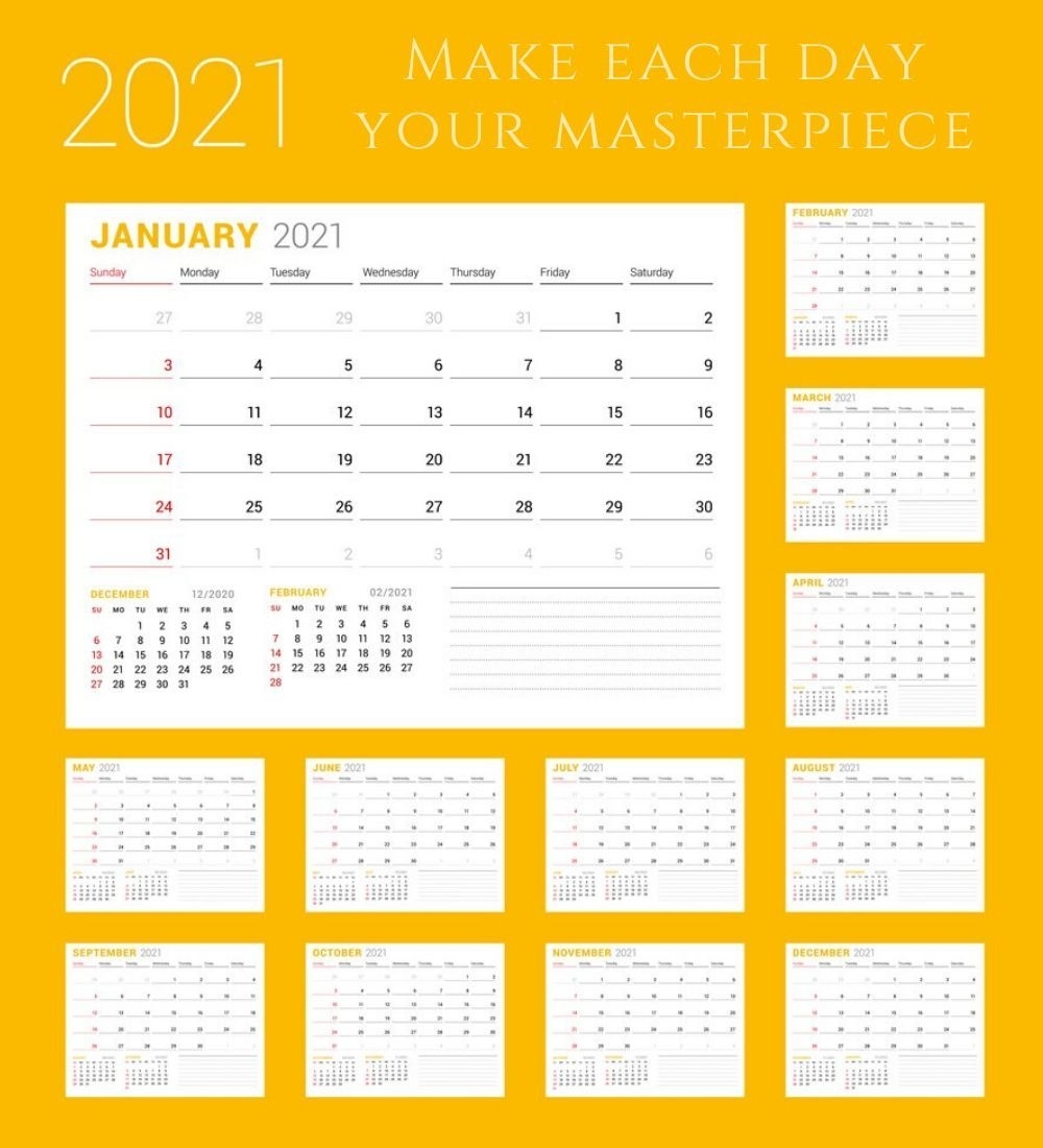 Pin On 2021 Calendars