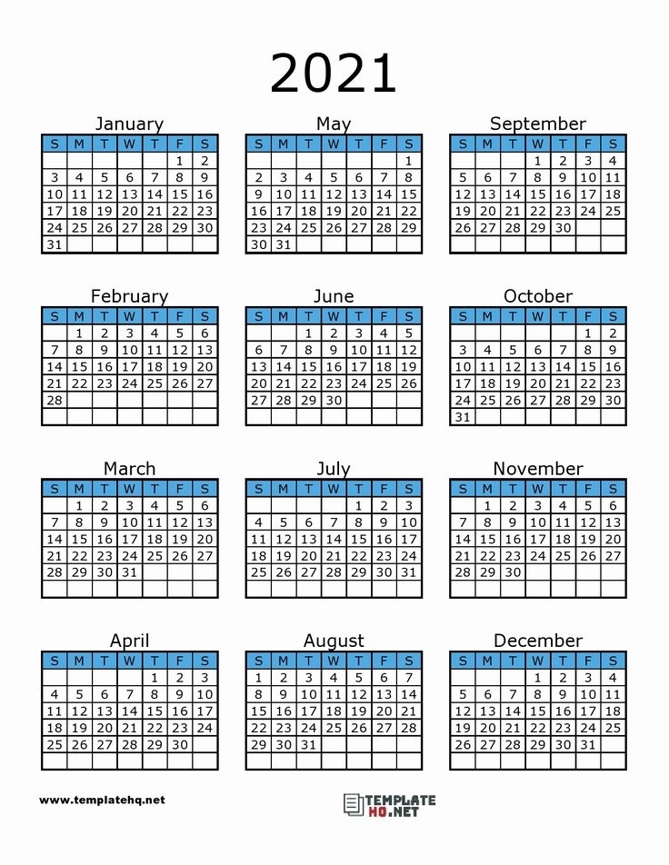 Printable Calendar 2021 | Printable Calendar Design