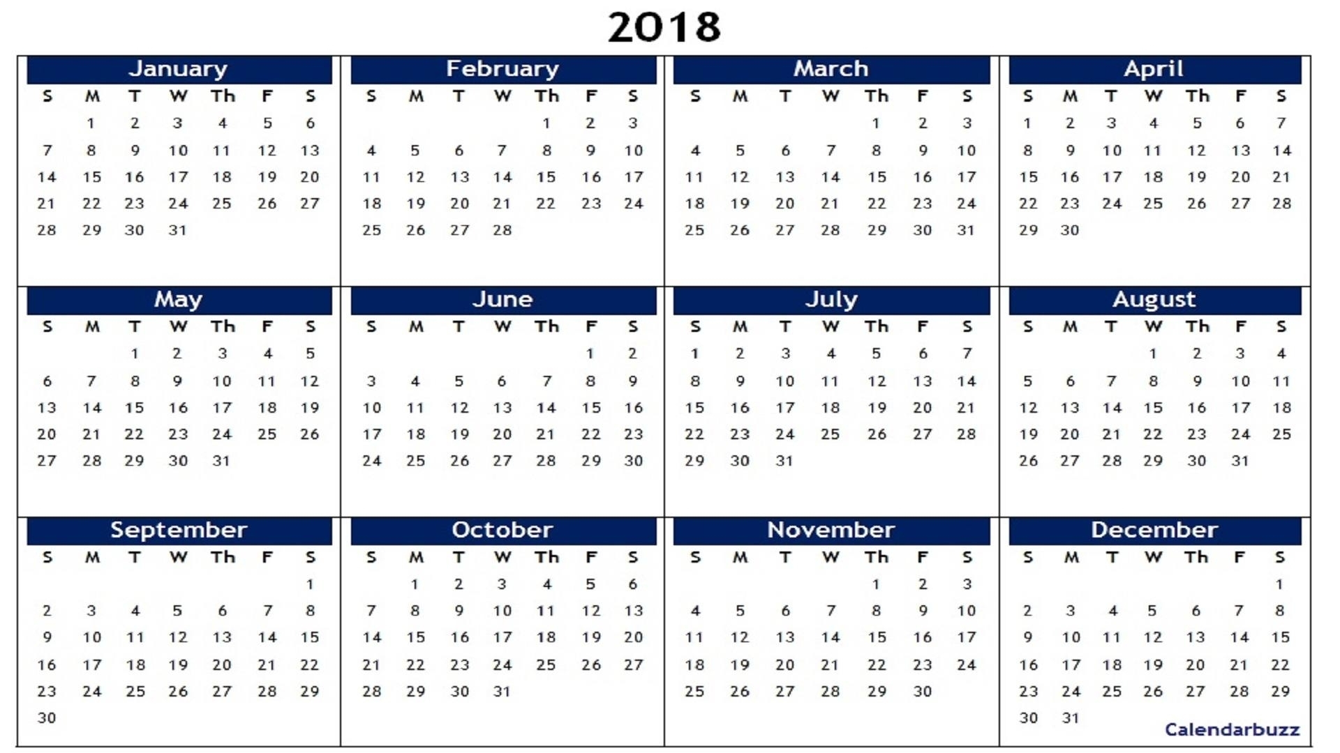 Printable Calendar Large Boxes Landscape | Month Calendar