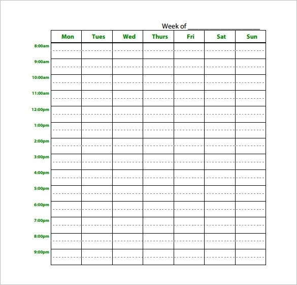 Time Study Template Pdf | Hq Printable Documents