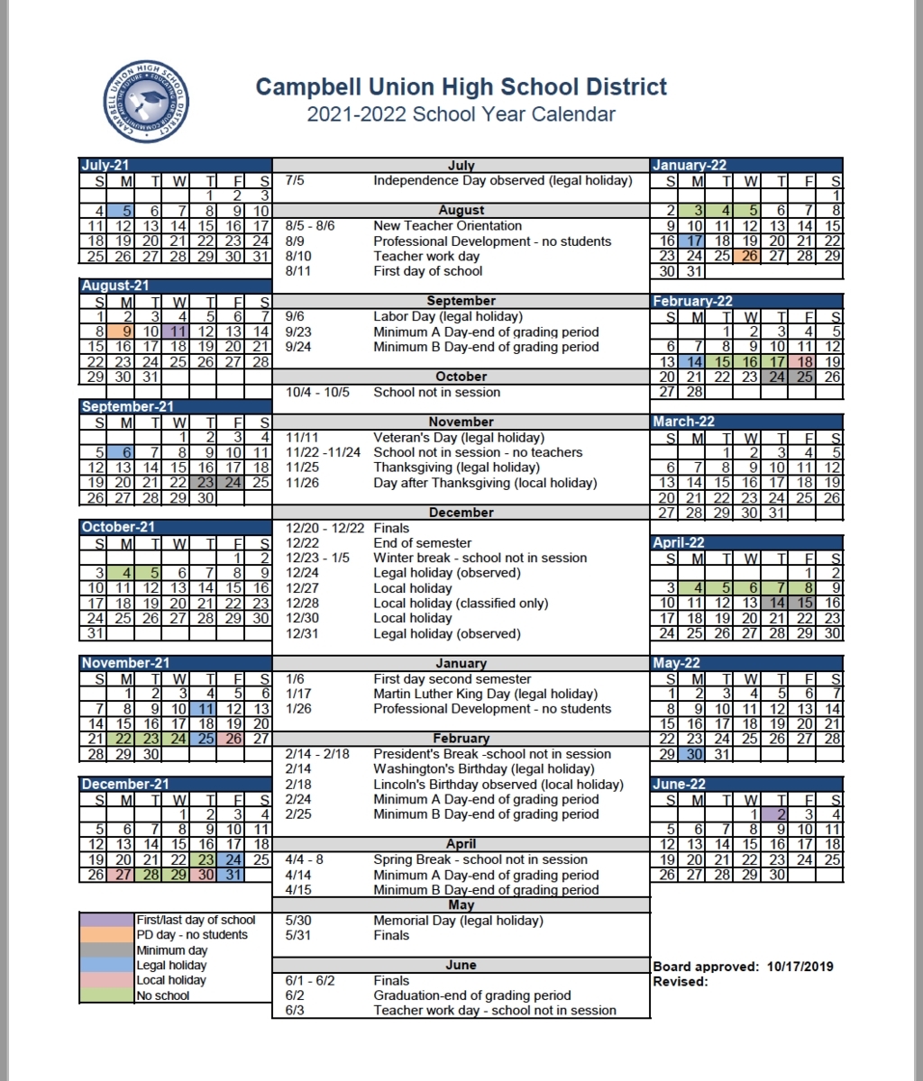 Uc Berkeley 2019 2020 Academic Calendar Calendar 