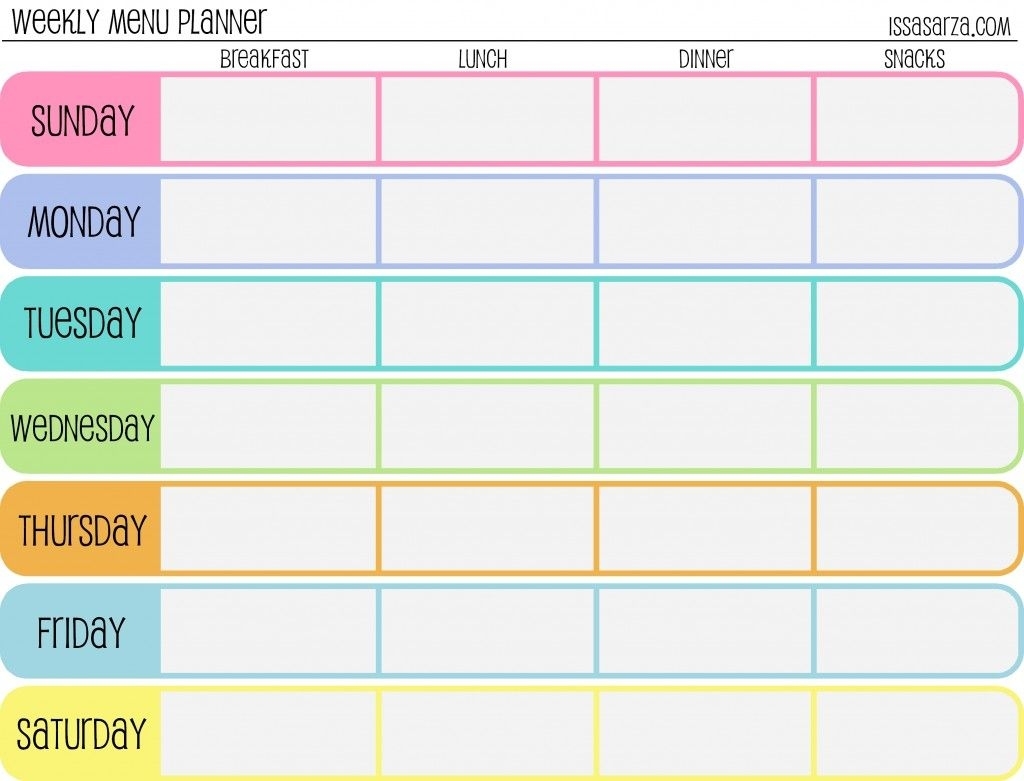 Calendar Template For Days Of The Week Month Calendar Printable