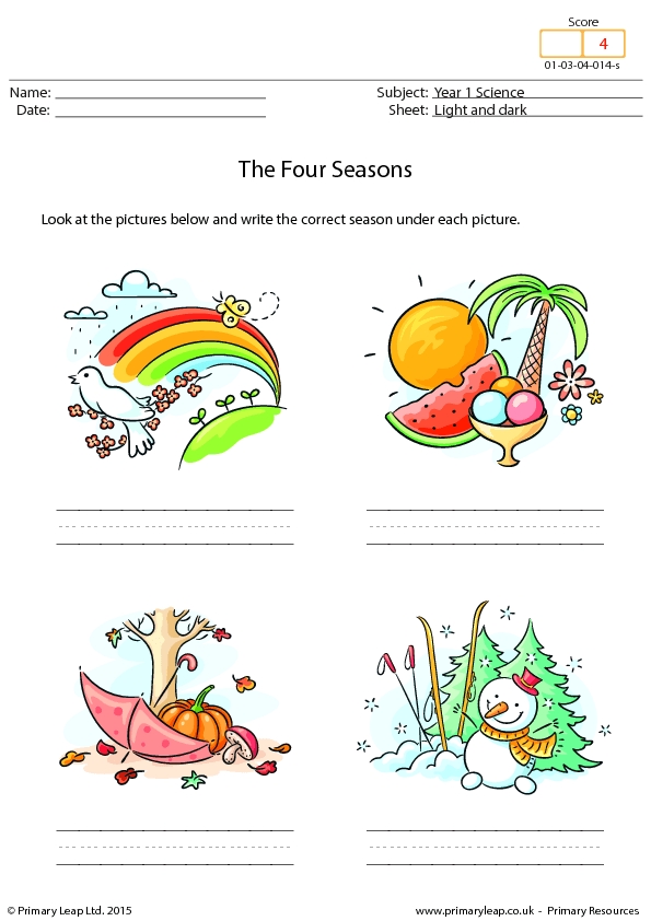 Writing The Four Seasons