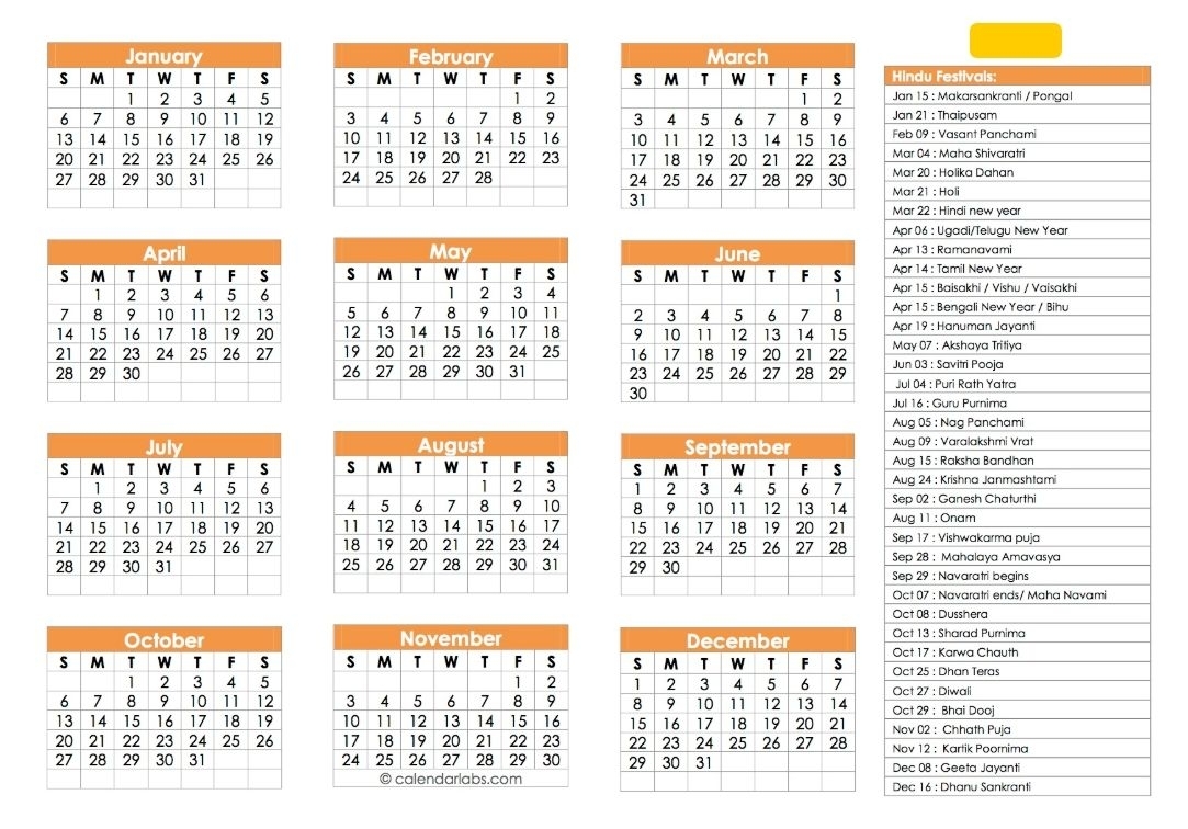 20+ Calendar 2021 Hindu - Free Download Printable Calendar