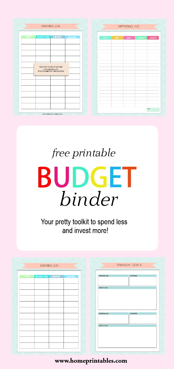 2017 Budget Binder Printable: Pretty And Free! - Home