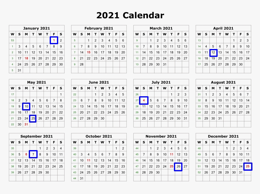 2021 Ups Holiday Calendar - United Parcel Service