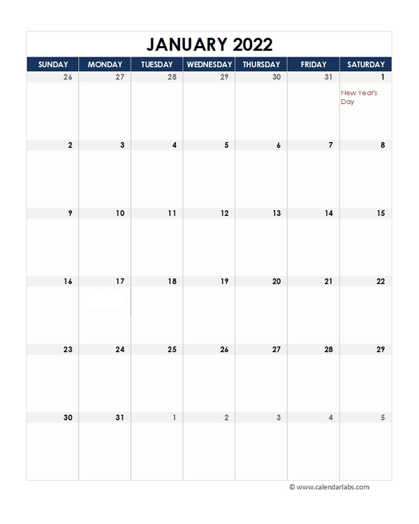 2022 Hong Kong Calendar Spreadsheet Template - Free