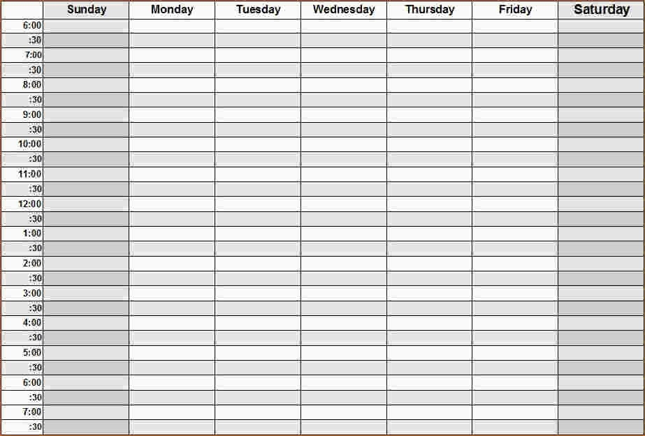 4 Week Calendar Template Excel Seven Reasons Why You